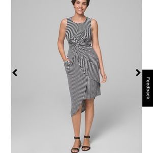 **SOLD**Soma Asymmetrical Striped Dress - XL - NWT